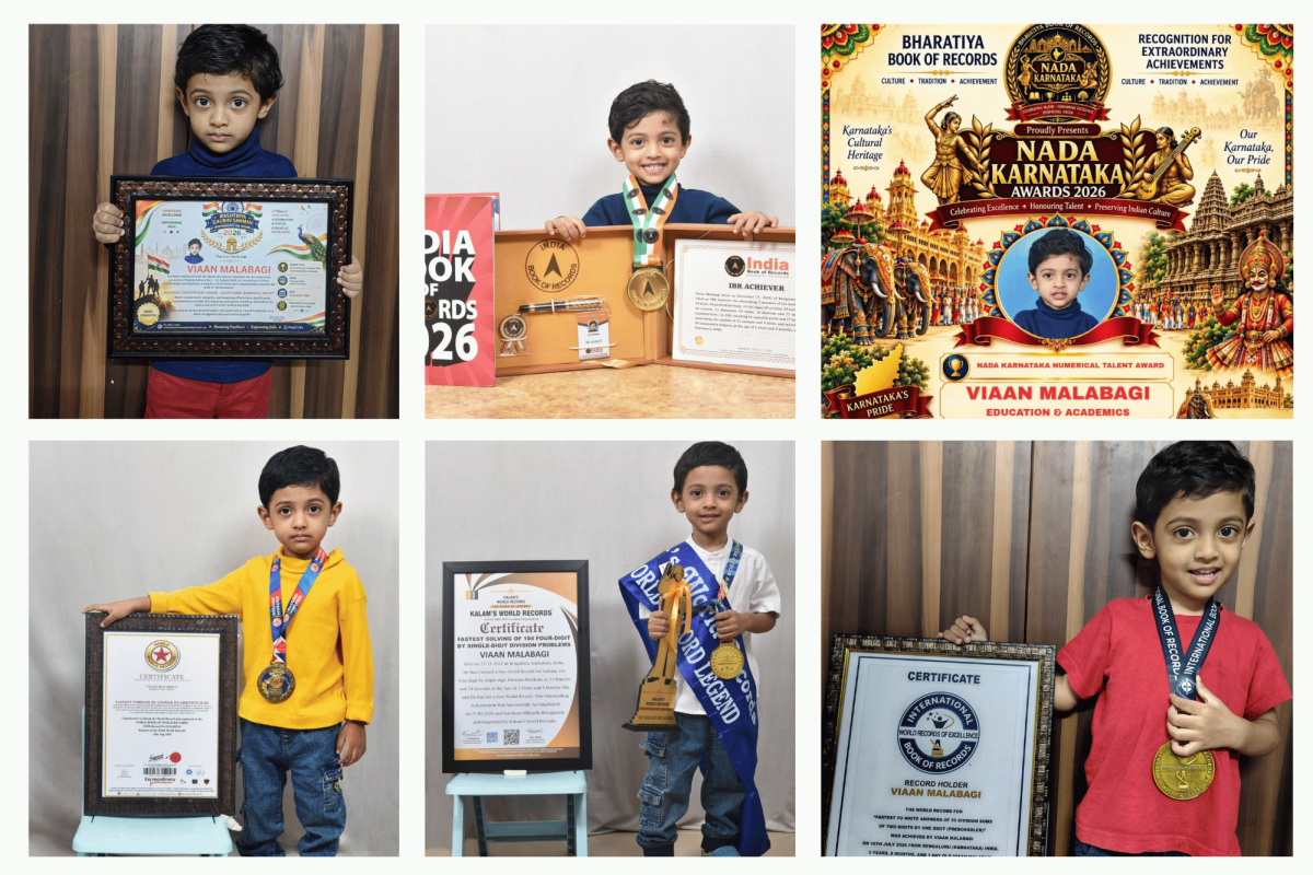Bengaluru’s Young Mathematical Prodigy Master Viaan Malabagi Receives Multiple National and International Recognitions